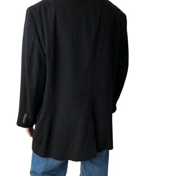 Jos A Bank Unisex Dark Gray 100% Cashmere 2 button Sport Coat Blazer 48R - Picture 11 of 11